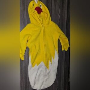 Old Navy Baby Boys Girls 0-3m Costume One Piece Chick Egg Chicken